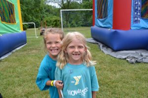 Two girls at Camp Cassey