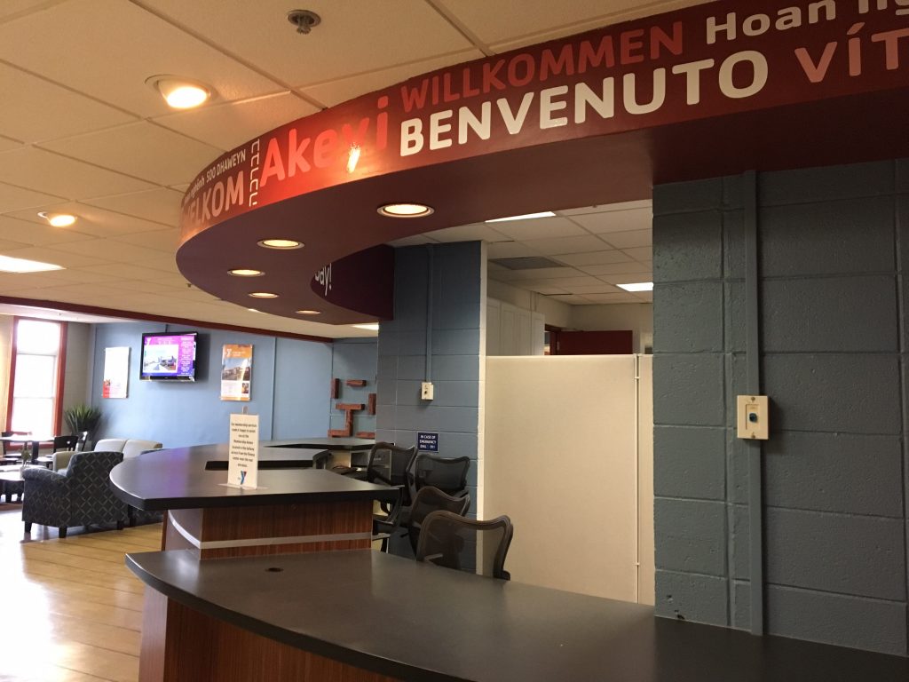 Front Desk at Middletown Family YMCA